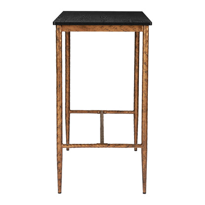 NIDA BAR TABLE  BLACK & BRONZE