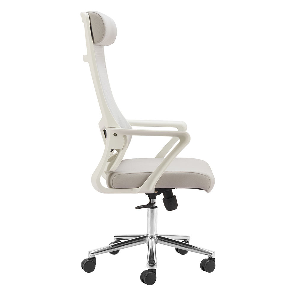 JETT HIGH BACK OFFICE CHAIR LIGHT GRAY