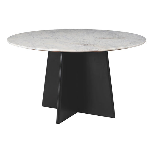 STRELA DINING TABLE WHITE & BLACK