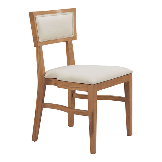Kuchen Dining Chair Ivory & Natural