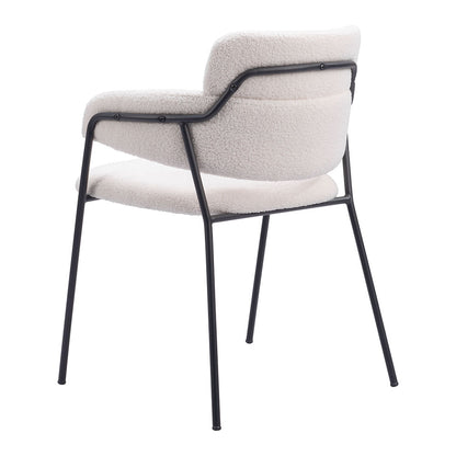 MARCEL DINING CHAIR CREAM