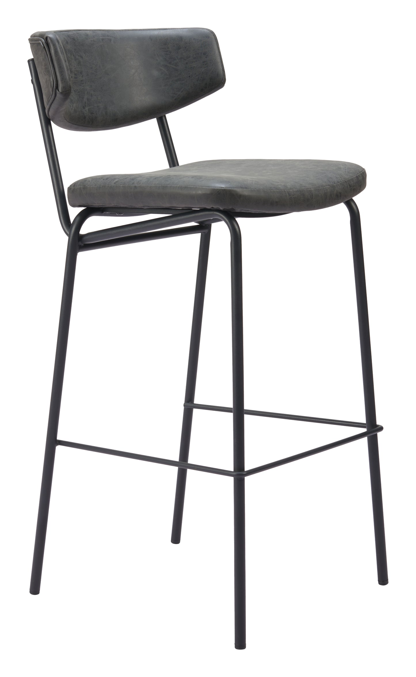 CHARON BARSTOOL VINTAGE BLACK