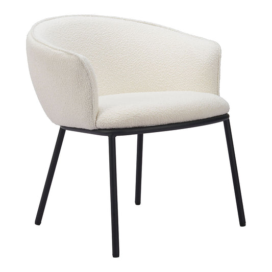 ESSEN DINING CHAIR IVORY