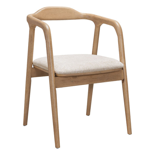 HOSOI DINING CHAIR BEIGE