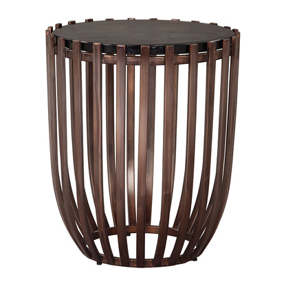 KAFIG SIDE TABLE BRONZE