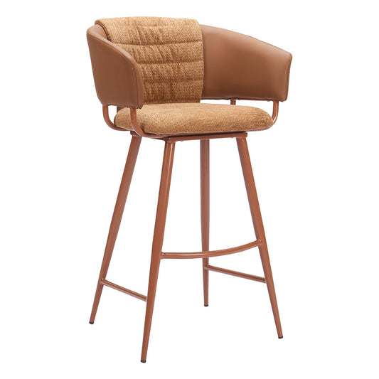 JUNO BARSTOOL BROWN