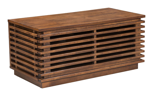 LINEA NARROW ENTERTAINMENT STAND WALNUT