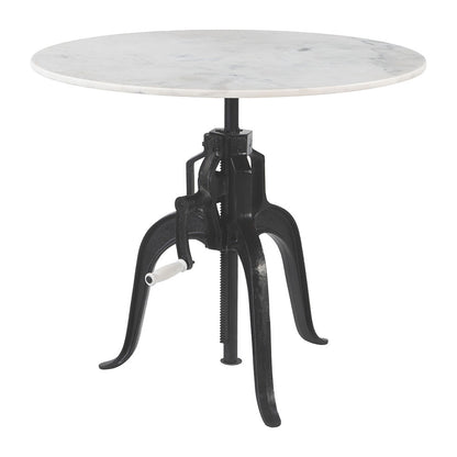 MUFID BISTRO TABLE WHITE & BLACK