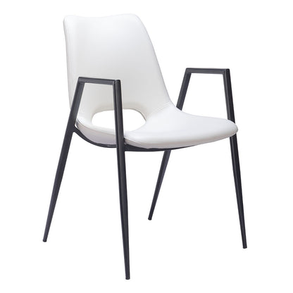 DESI DINING CHAIR WHITE