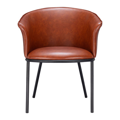 GARSTON DINING CHAIR BROWN