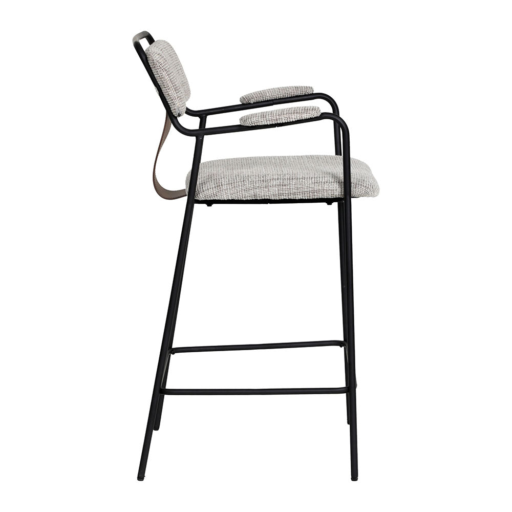 COUVA COUNTER STOOL GRAY TWEED
