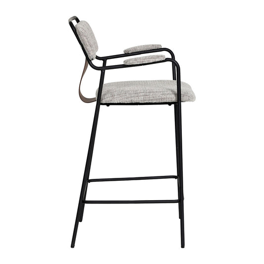 COUVA COUNTER STOOL GRAY TWEED