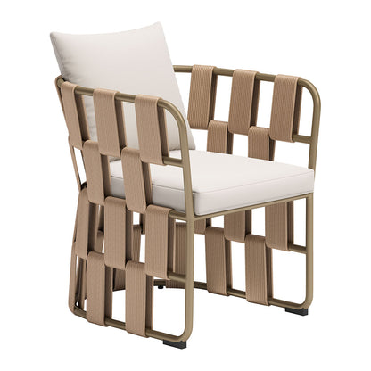 QUADRAT DINING CHAIR WHITE