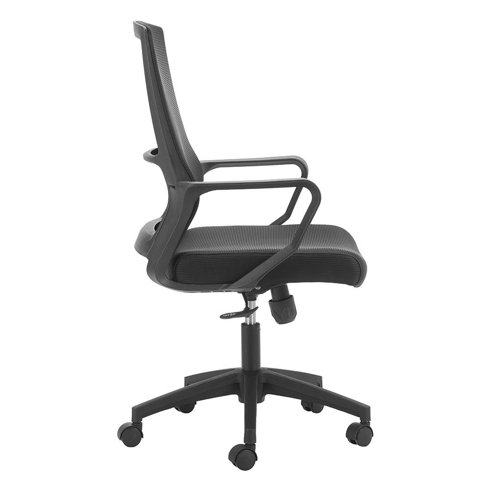 JETT LOW BACK OFFICE CHAIR BLACK
