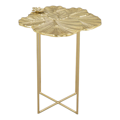 LOTUS SIDE TABLE GOLD