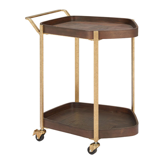 STELA BAR CART WALNUT