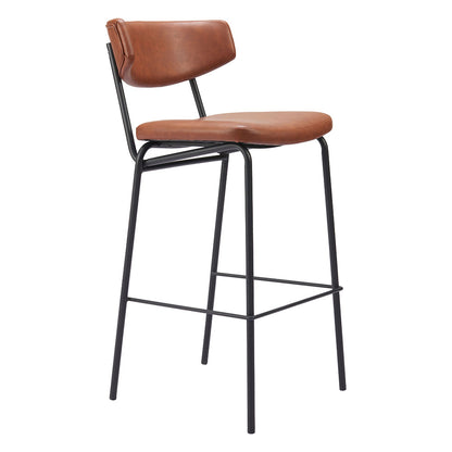CHARON BARSTOOL VINTAGE BROWN