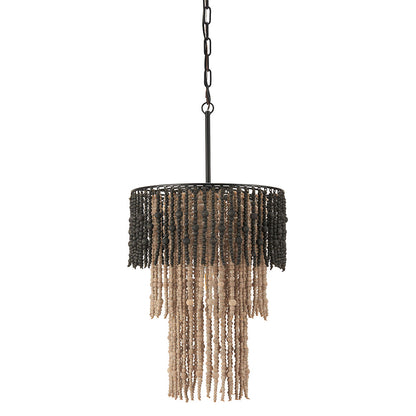 BIZU CEILING LAMP BLACK & BEIGE