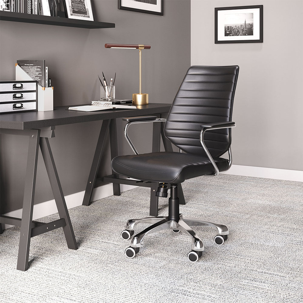 ENTERPRISE LOW BACK OFFICE CHAIR BLACK