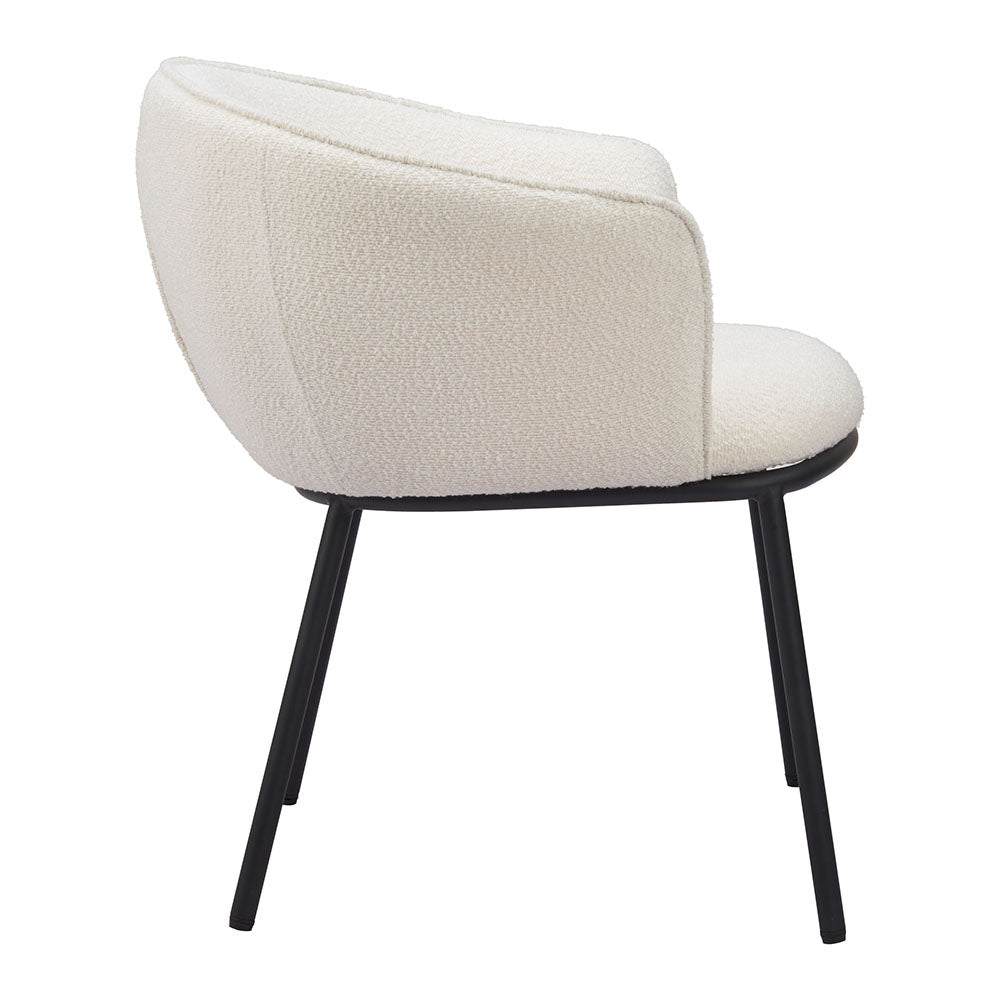 ESSEN DINING CHAIR IVORY