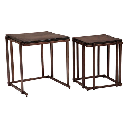 SHIMAI NESTING TABLES BRONZE