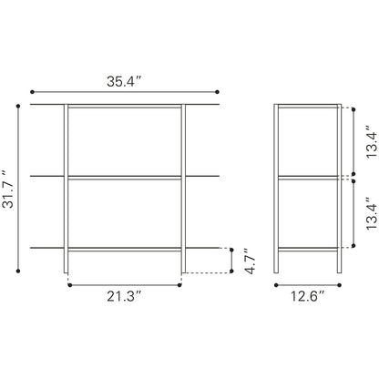 TRE CONSOLE TABLE BLUE
