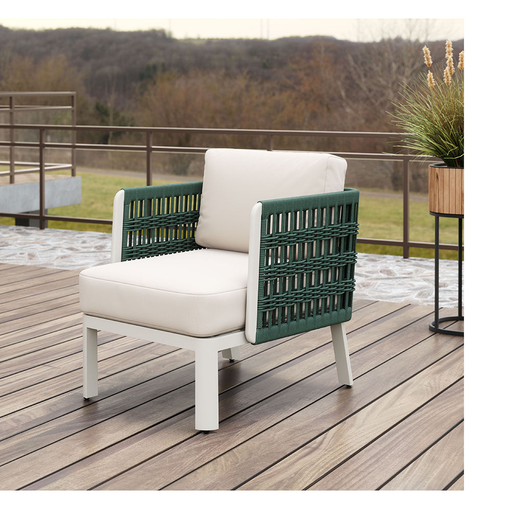 BRIDGEHAMPTON ARMCHAIR WHITE