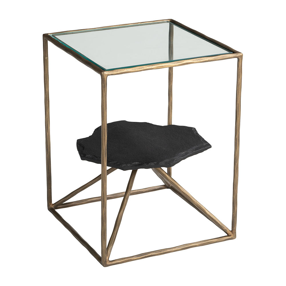 RANOL SIDE TABLE BRASS