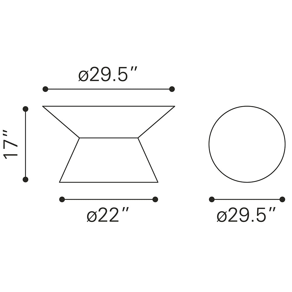 ELECTRON COFFEE TABLE GOLD