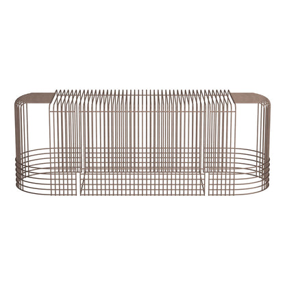 PITCH COFFEE TABLE SET BRONZE