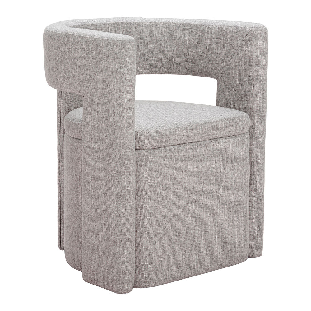 PAPUA DINING CHAIR GRAY