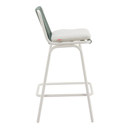 LUFT BARSTOOL WHITE & GREEN