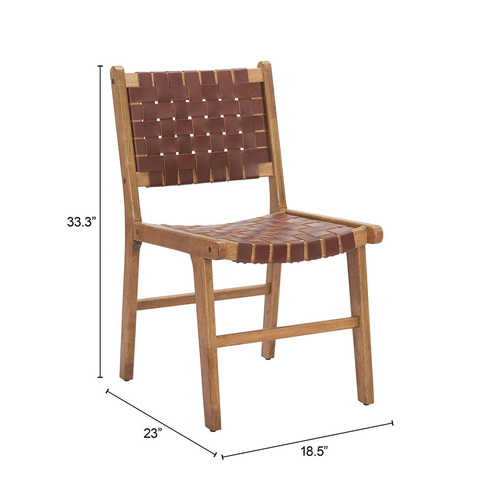 Bandoni Dining Chair Brown