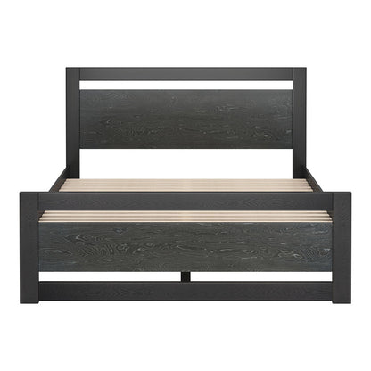 REPOS QUEEN BED BLACK