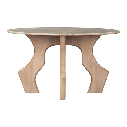 EDA COFFEE TABLE WHITE & NATURAL