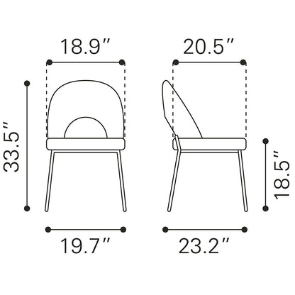 BETHPAGE DINING CHAIR MULTICOLOR PRINT & GREEN