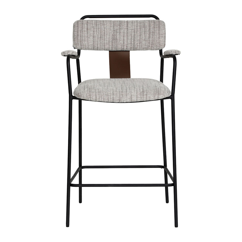 COUVA COUNTER STOOL GRAY TWEED