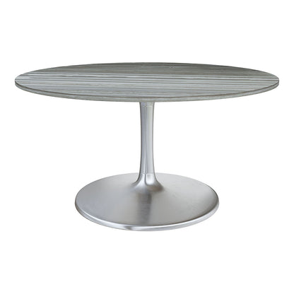 STAR CITY DINING TABLE (60") GRAY & SILVER