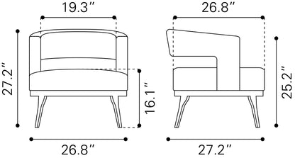 PENRYN ACCENT CHAIR BEIGE