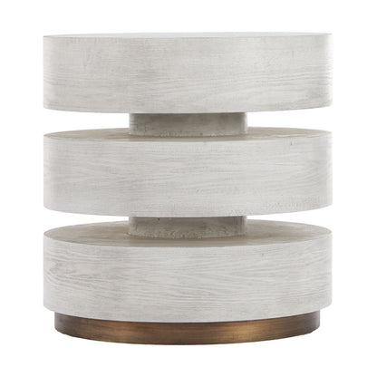 LAHA SIDE TABLE OAK WHITE