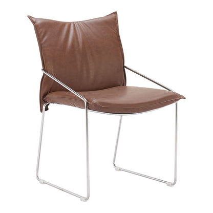 POLA DINING CHAIR BROWN