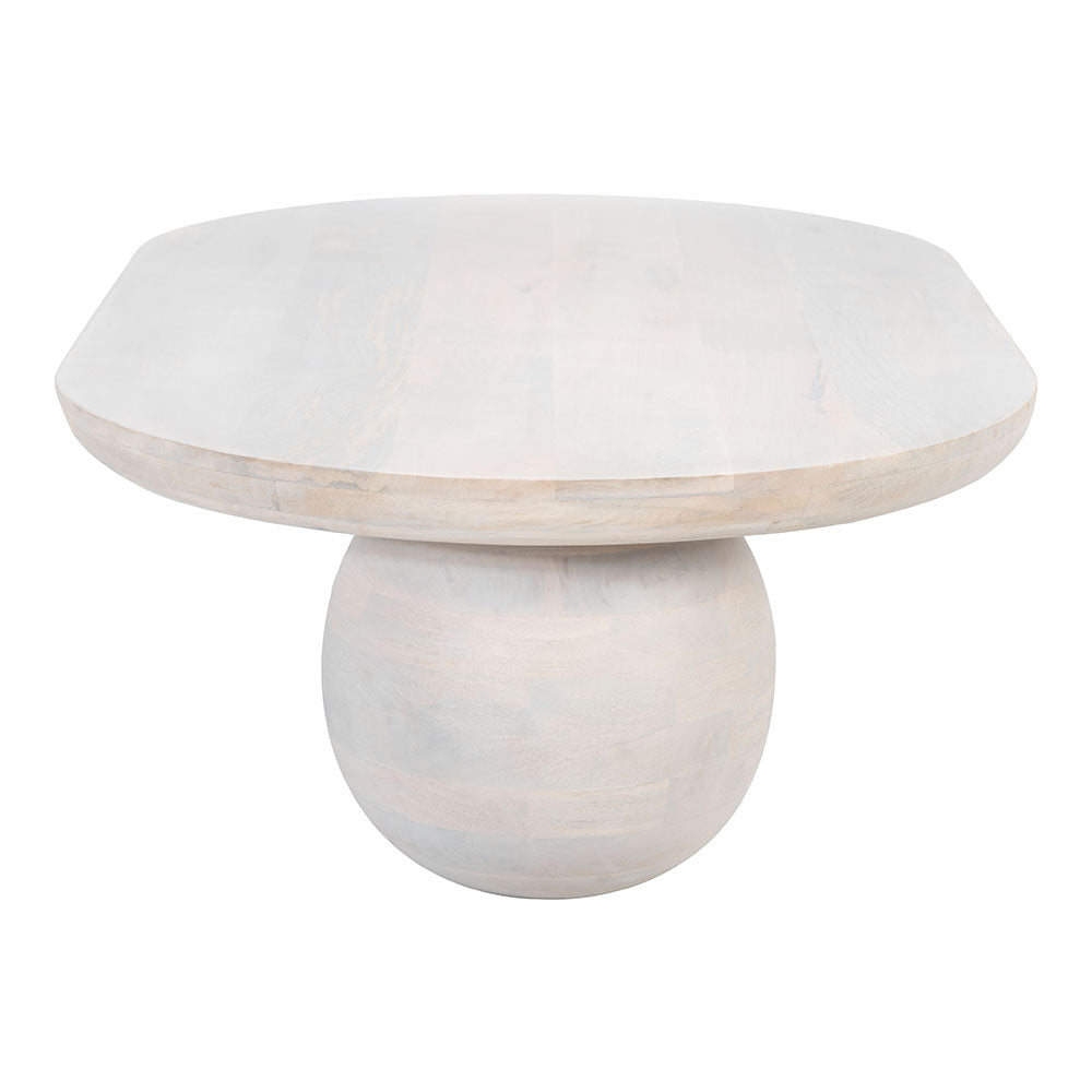 GIHAK COFFEE TABLE WHITEWASHED