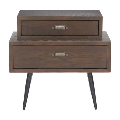 MECHY SIDE TABLE BROWN