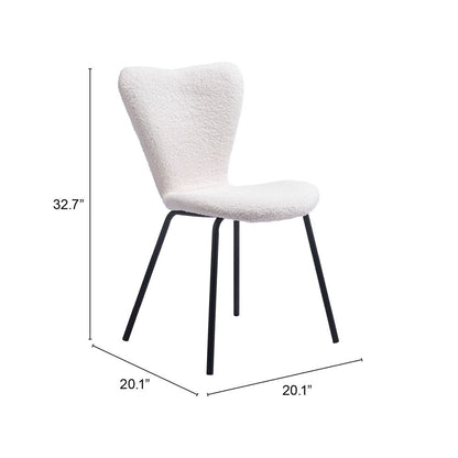 THIBIDEAUX DINING CHAIR IVORY