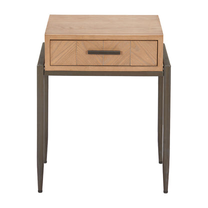 VEREC SIDE TABLE NATURAL