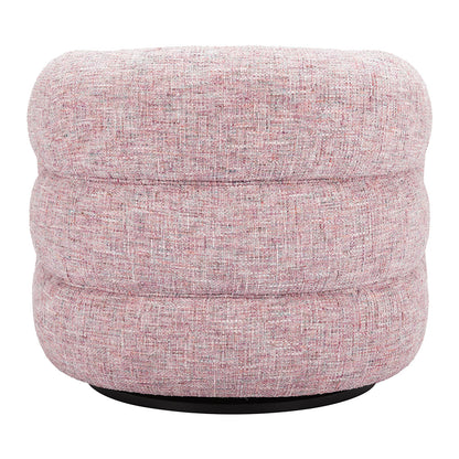 REFINE SWIVEL CHAIR PINK TWEED