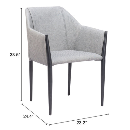 ANDOVER DINING CHAIR SLATE GRAY
