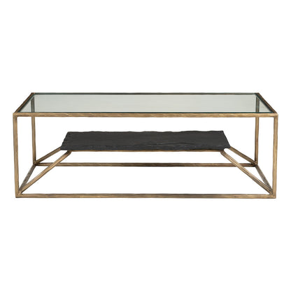 RANOL COFFEE TABLE BRASS