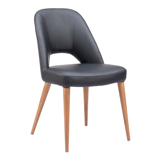 LEITH DINING CHAIR BLACK