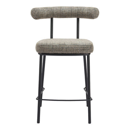 KEDE COUNTER STOOL GREEN TWEED